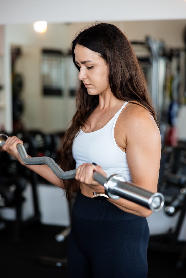Osobní trenérka Gabriela Zárubová při tréninku – Gami's Gym 1