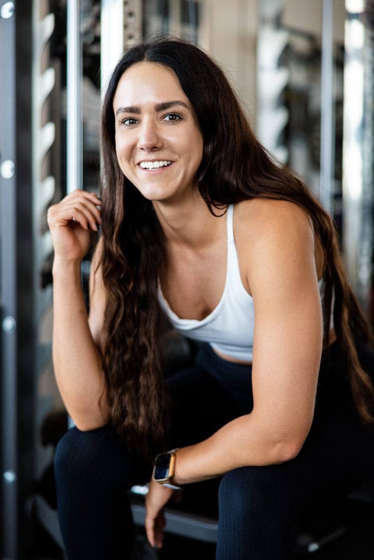 Osobní trenérka Gabriela Zárubová při tréninku – Gami's Gym 2