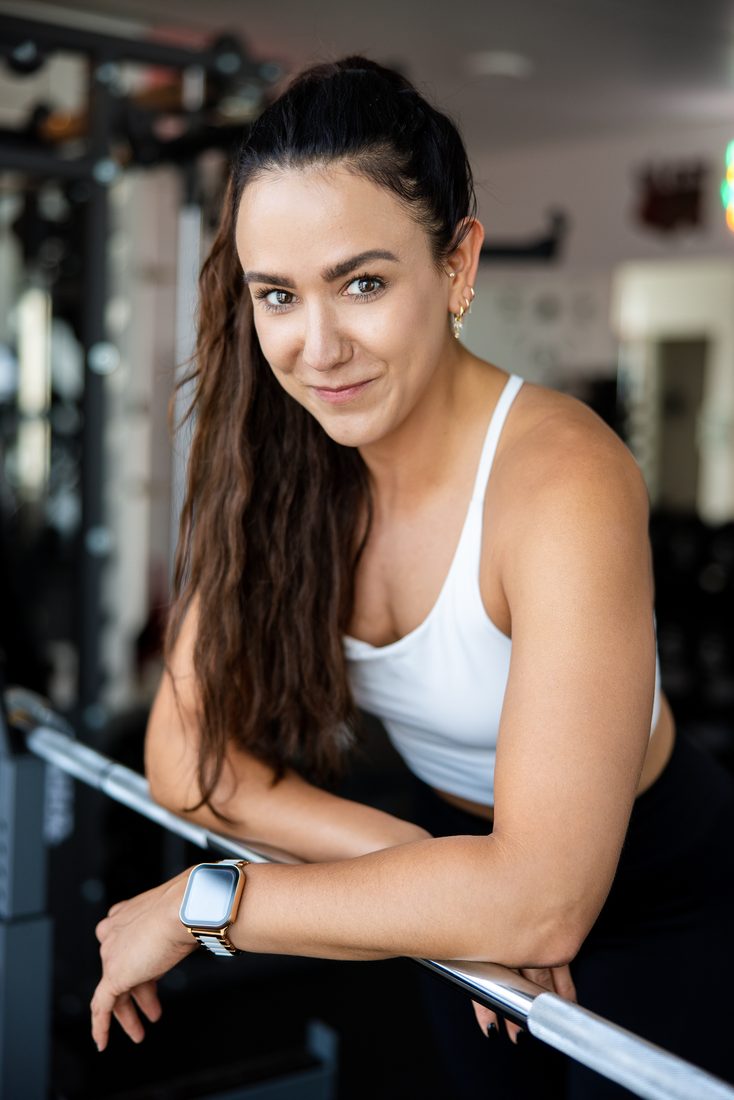 Osobní trenérka Gabriela Zárubová při tréninku – Gami's Gym 5