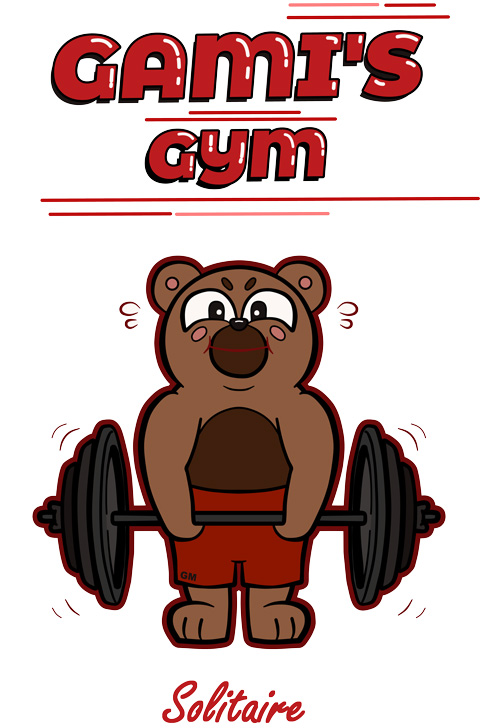 Maskot Gami’s Gym - medvěd